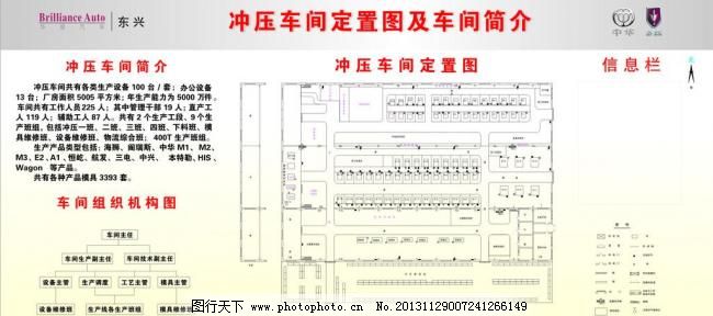 精密有序，高效生產——沖壓車間定置圖及車間簡介圖片展示
